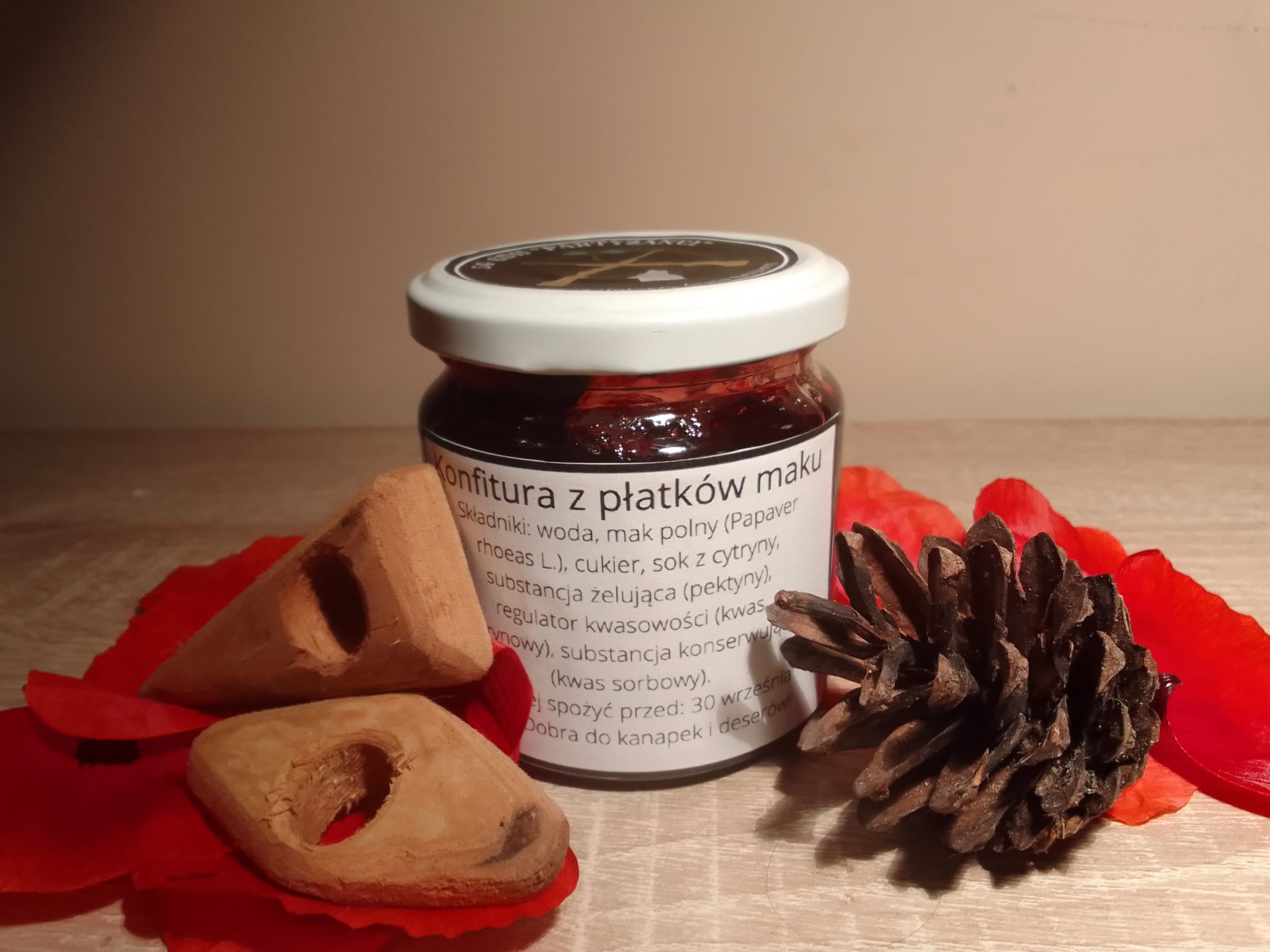 Konifitura z płatków maku – słoik 150 g